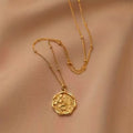 Peony Charm Necklace