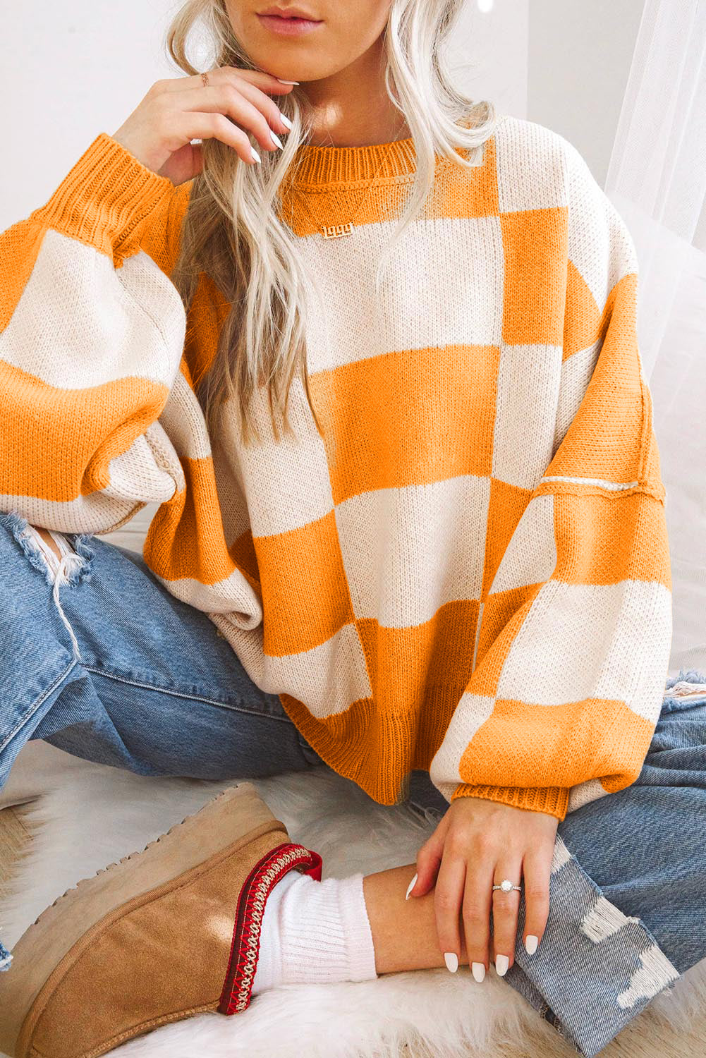 Gracefully Designed Sweater