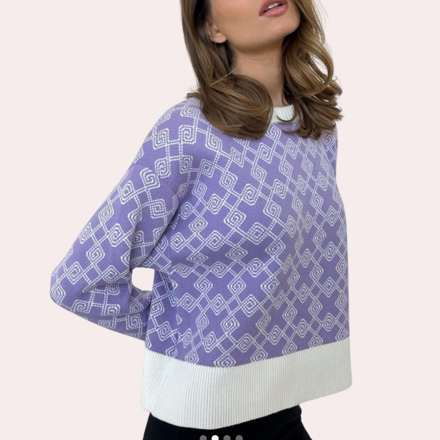 Gracefully Designed Sweater
