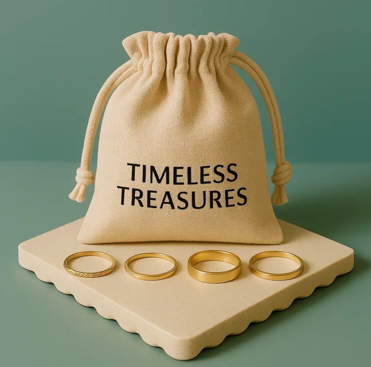 Silver Circle Earrings