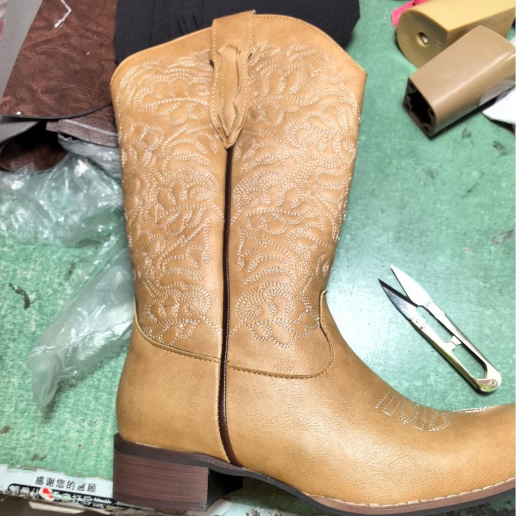 Vintage Inspired Orthopedic Boots