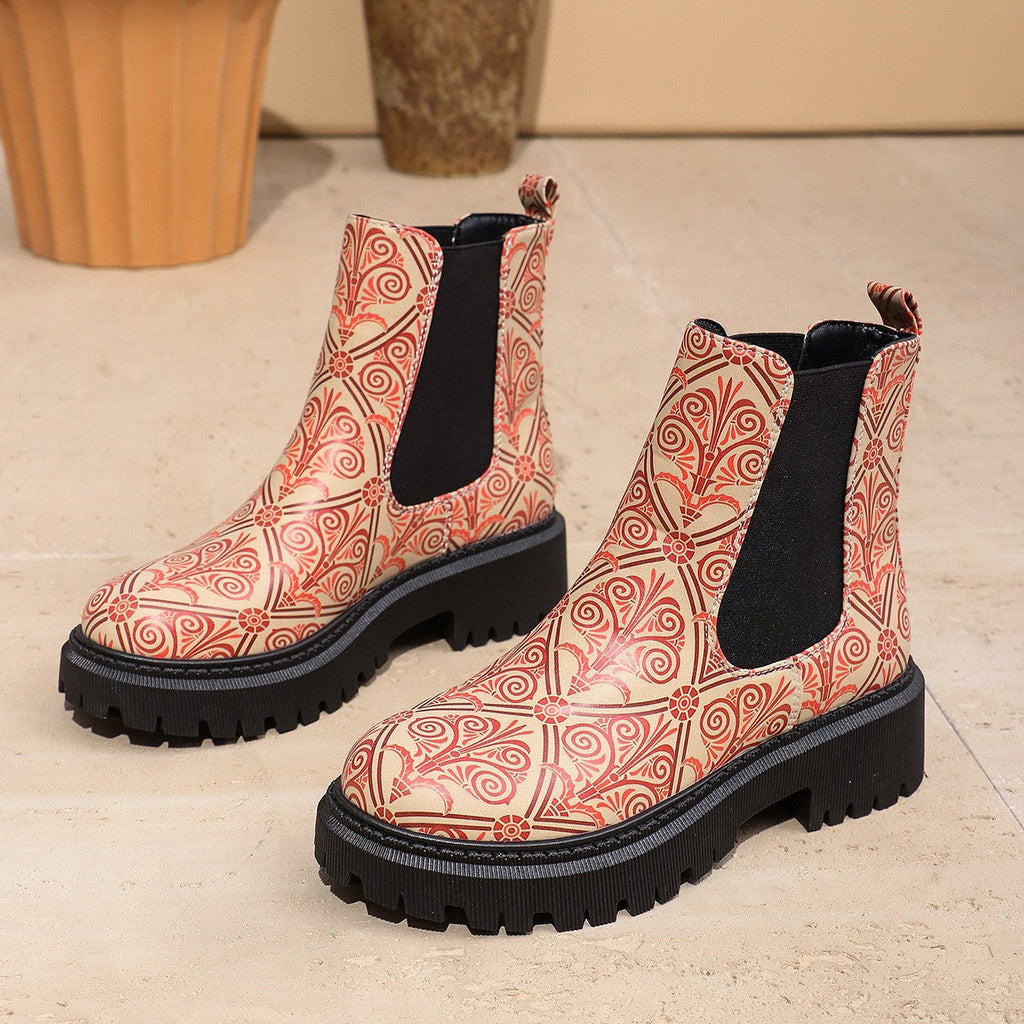 Classic Orthopedic Boots with Timeless Style