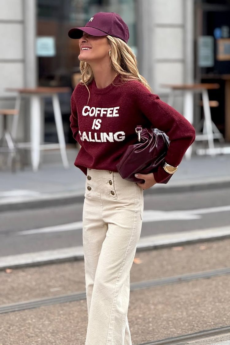 Gracefully Designed Sweater
