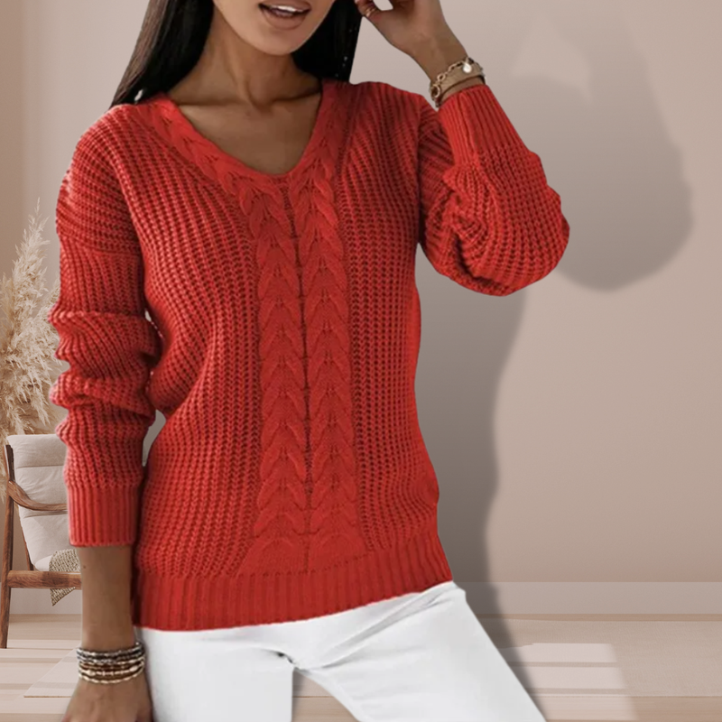 Gracefully Designed Sweater