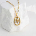 Rose Elegance Pendant Necklace
