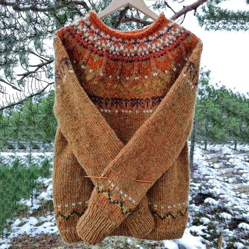 Gracefully Designed Sweater